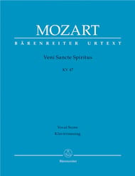 Veni Sancte Spiritus SATB choral sheet music cover Thumbnail